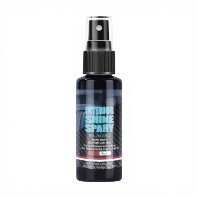 Car Interior Polish for Plastic Gloss Restoration Shiny Gloss Easy Operation Environmentally Friendly Formula 450ml Auto