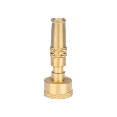 Rigorous Process High Pressure Brass Long Nozzle Fitting Brass Valve Water Hose Pipe Coupler