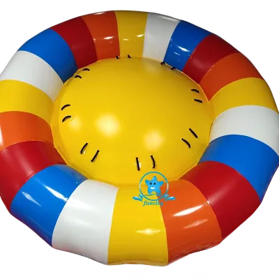 Inflatable Disco & Hurricane Boat for Water Sports Water Park Indoor & Home Use PVC Material 2-Year Warranty