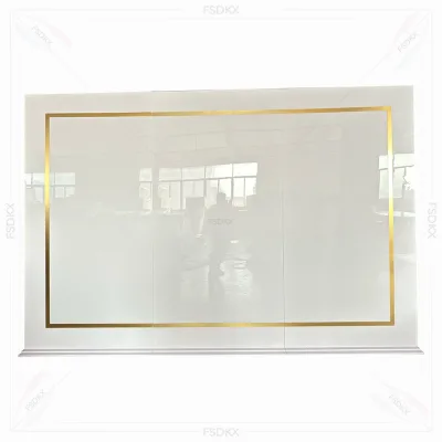 New Design High Quality Acrylic Logo Custom Backdrop Event Wedding Stage Backdrop for Rental