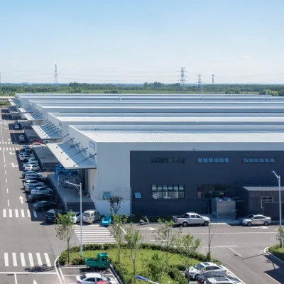 Large-span Steel Structural Buildings Large-span Prefabricated Light Steel Warehouse Steel Structure Engineering Design