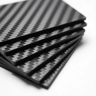 High-Strength Lightweight Custom Size Black Glossy/Matte Carbon Fiber Sheets Industrial Sport Agricultural Equipment