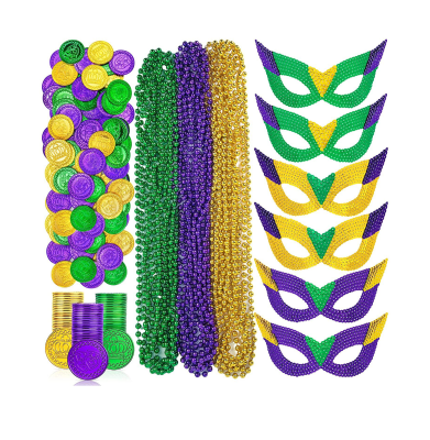 Mardi Gras Special Accessory Set Party Game Essentials Create Festive Carnival Decorations