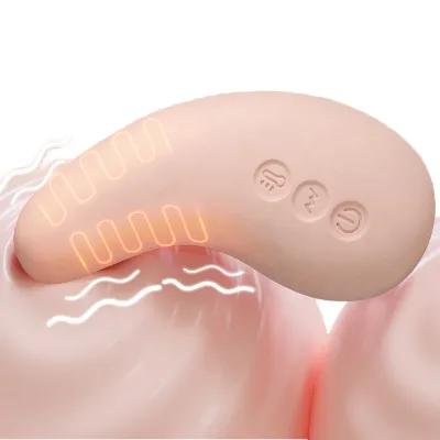Heated Electric Silicone Breast Massager 5 Models Vibration for Lactation Breastfeeding Care USB Rechargeable 650mAh Battery