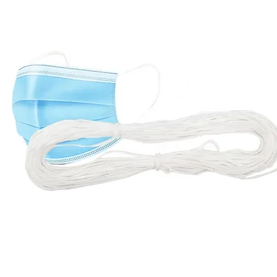 Colorful Elastic Ear Band Face Mask Ear Loop Supplier-Polyester Spandex Knitted