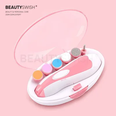2024 Baby Nail Trimmer Hot Product Low Noise Nail Cutter Electric Safety Baby Nail Trimmer for Home Use