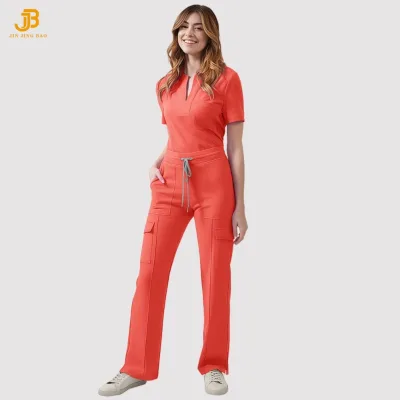 New Unisex Short Sleeve Scrubs Uniform Set Hospital Pet Shop Medical Surgery Workwear Doctor Uniform Accessories OEM
