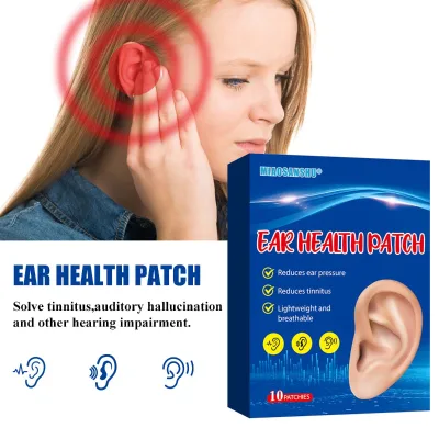 MIAOSANSHU BP-Compliant Tinnitus Relief Patches | Eco-Friendly Herbal Material | Natural Extracts | Easy-to-Use | All Skin Types