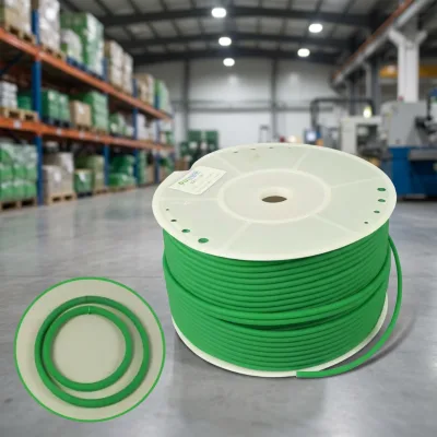 New Polyurethane PU Transmission Belt for Restaurant Use Rough Surface Material Handling Equipment Part-Factory Direct Sale