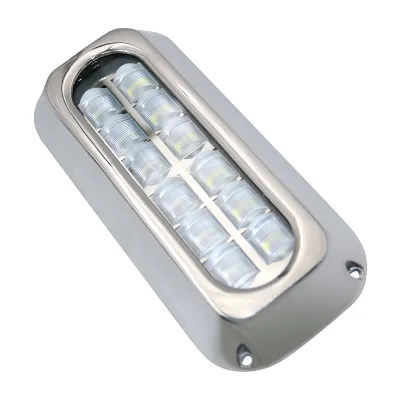 Popular 120W Bicolor White Blue RGB Submarine Ocean Waterproof Spot Navigation Boat Underwater LED Lights