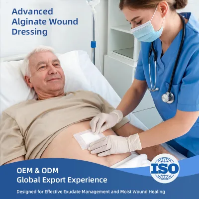 High Quality Cost Effective Alginate Dressing Medical Absorbent Wound Dressing Supplier for Global Markets