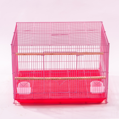 Manufacturers Small Folding Metal Iron Wire Bird Breeding Cages for Sale / Birdcage Cages Carrying for Bird