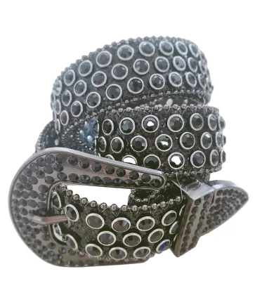 Hot Sale Women Strass Rhinestone Belt Men BB Simon Belts Bling Crystal Belt