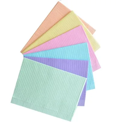 Hot Selling Medical Disposable Dental Bib Waterproof Dental Bibs