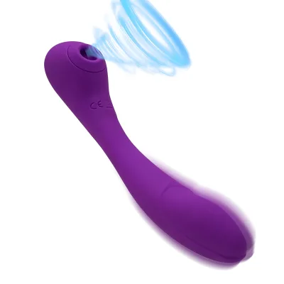 Gelance G Spot Sucker Vibrators USB Rechargeable Waterproof Clitoris Stimulator 10 Speed Vibration 10 Sucking Real Touch Feeling