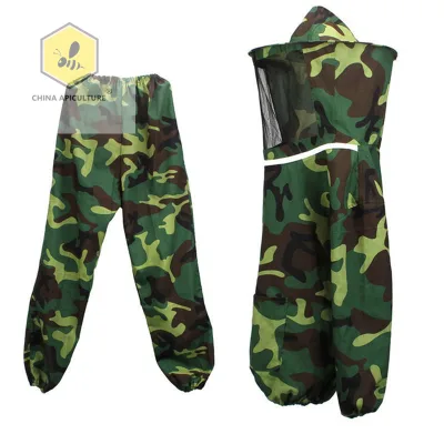 Beekeeping Tools Beekeeping Suit Cotton Bee Keeping Suit Protective Beekeeping Jacket with Veil Hood
