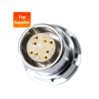 BEXKOM IP68 Backshell Circular Connector Gigabit Ethernet Power Signal 450~2100V -55~250C EMC Shielding for Offshore Oil