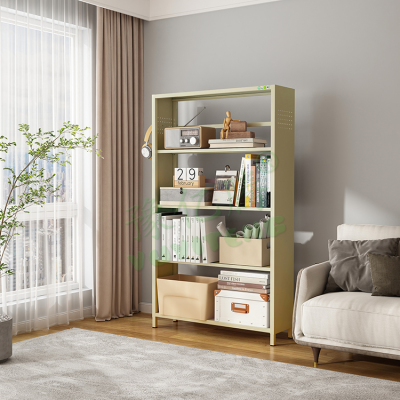 Hot Sale Modern Steel Mini Bookcase for Home Office Bedroom Living Room Workshop and School Library Furniture