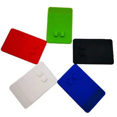 Phone Card Holder Accessories Silicone Case Cover Earphones Pouch Anti Lost Holder Buckle for Apple airpods Pro