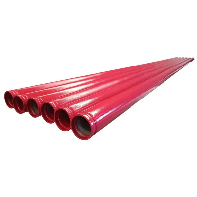 Good Price 6m 12m Length ASTM A53/A795 UL FM Approved Galvanized Red Black Coating Carbon Fire Steel Pipes for Fire Protection