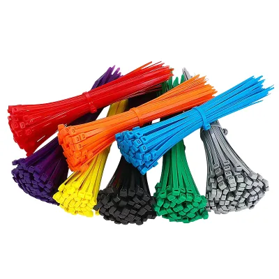 HUICHENG 3 Inch Miniature Nylon PA66 Electrical Cable Ties 2.5x150mm White Black 11LBS Self-Locking CE Certified Indoor Outdoor