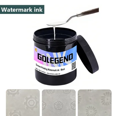 Solvent - Based Watermark Ink for Document Printing Watermark Ink with Black White