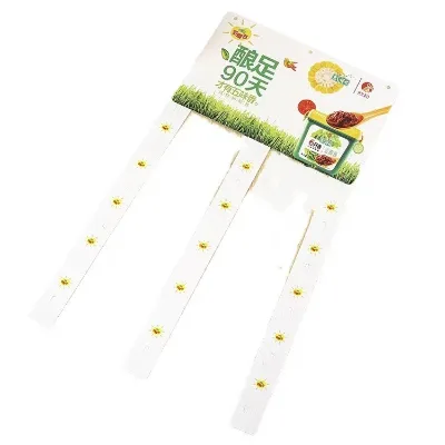 Plastic s clear Plastic Label Holders Display Hanging Clip Display Custom Shelf Talkers