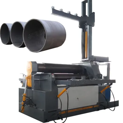 Precise W12 Series Thin Plate Four Roller Stainless Sheet Rolling Machine