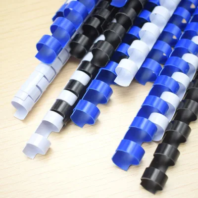 Best Selling PET Plastic Spiral Coil Encuadernacion Material for Book Binding Comb