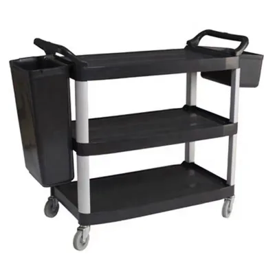 Car Cleaning Tools Multi-function Plastic Working Trolley Rolling Cart