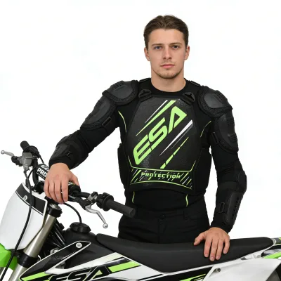 CE1621-3 2018 Certified  Protective Gear Chest Pads Extreme Sports Chest  Protector Guard for Motorcycle Ski Mountain Bike