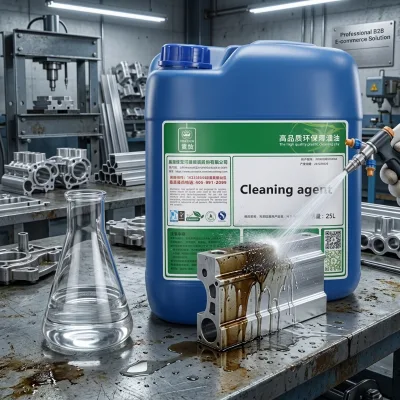 Industrial Aluminum Processing Degreaser & Oil Remover Fast-Drying No Residue Cleaning Agent for Floor Use (Barrel Pack)