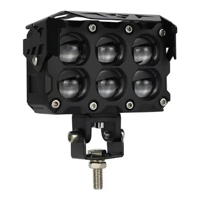 OEM Factory Price 70W Led Work Light Motorcycle Headlight Hotsale Double Colors Led Motorcycle Headlight