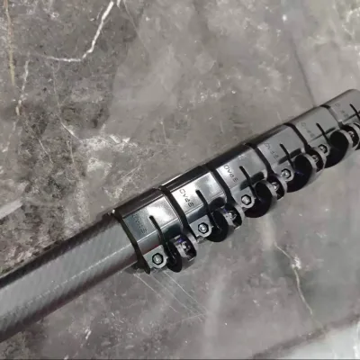 Disposable Telescopic Insulated Carbon Fiber Pole with Removable Mast for Window Use Shandong Origin As Request Brand