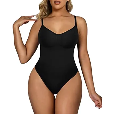 Women's High Waist Push Plus Size Shaper Belly Control Thong Butt Lift Slimming Underwear for Summer Body Shaping Breathable