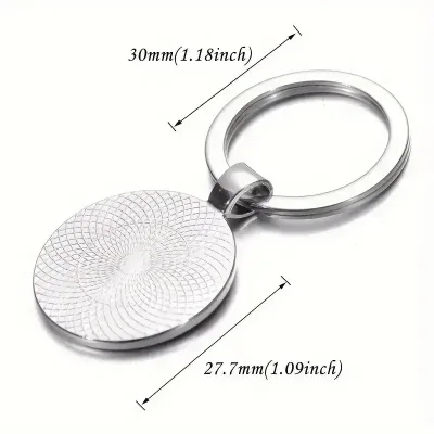 Custom Durable Zinc Alloy 2D Casted Keychains for Promotional Gifts Personalized Logo Key Rings for Events and Giveaways