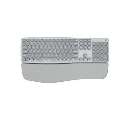 Bluetooth slim Keyboard with detachable palm rest
