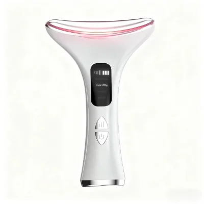 Newest Hot Anti-Aging Face & Neck Massager Adjustable Temp Lift Tool USB Rechargeable 2026 Upgraded Gentle Heat Skin-Friendly