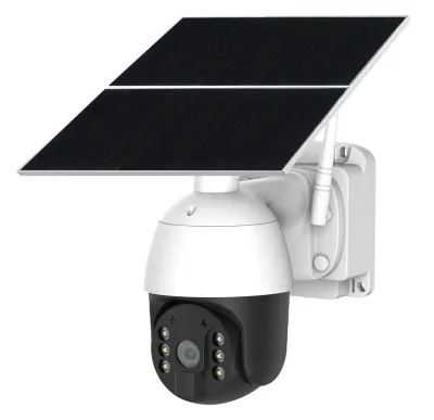 Solar camera 20w solar powered 24 Hours Continuous Recording CCTV Camera 20W 4G Solar Panel Security PTZ Camara