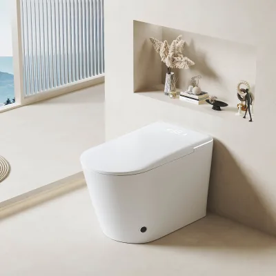 Best Price Smart Toilet with Heated Seat and Auto Flush Functions S/P-trap
