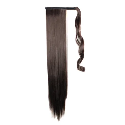Fantastic Synthetic Hair Ponytail Clip in Hair Extensions Free Sample Half Head Clip in Hair Extensions for White Women
