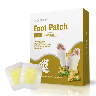 Hot Sale Traditional Chinese Herbal Detox Foot Patch for Natural Cleansing and Relaxation