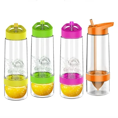 Reusable Eco Friendly Leakproof Wide Mouth Plastic Bottles Bpa Free Plastic Water Bottles with Custom logo