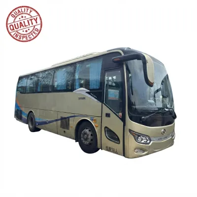 Used King Long 6905 38 Seater LNG Bus Yuchai Engine 450L Gas Tank Used Passenger Coach Commercial