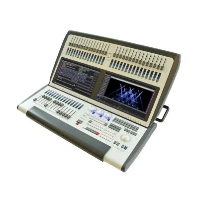 Supports SMPTE and MIDI Timecodes Sapphire Touch Mixer Dmx Controller with Electric Lifting Screen