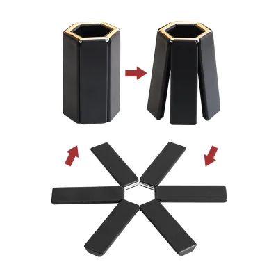 Anti Scalding, Heat-insulating, Foldable, Thickened Dining Table, High-temperature Resistant Table Mat, Bowl Mat, Clay Pot Mat