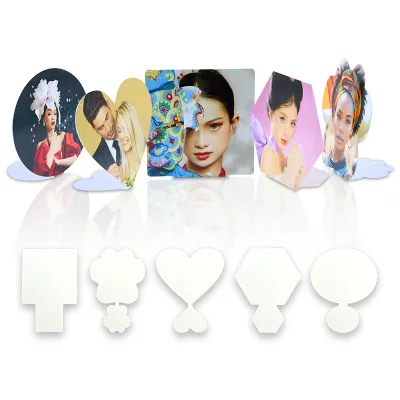 Digital Sublimation Blanks Metal Sheet School Waterproof Photo Zone Frame 21 Inch