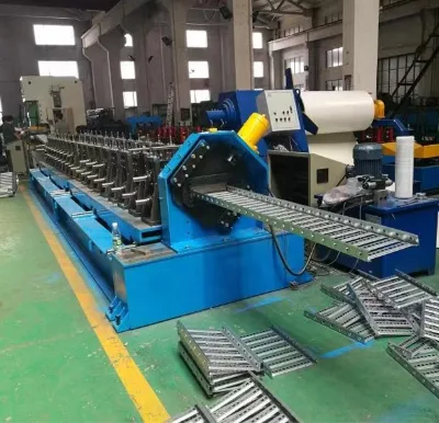 Automatic Cable Tray Punching Holes Forming Machine