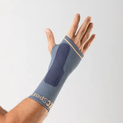 Fitness Adjustable Elastic Compression Wrist Wraps Breathable Wristband with Custom Logo