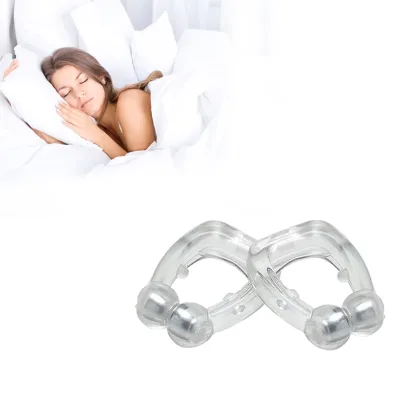 Hot Selling Magnetic Anti Snoring Nose Clip for Improve Sleep Quality Nose Clips With Box